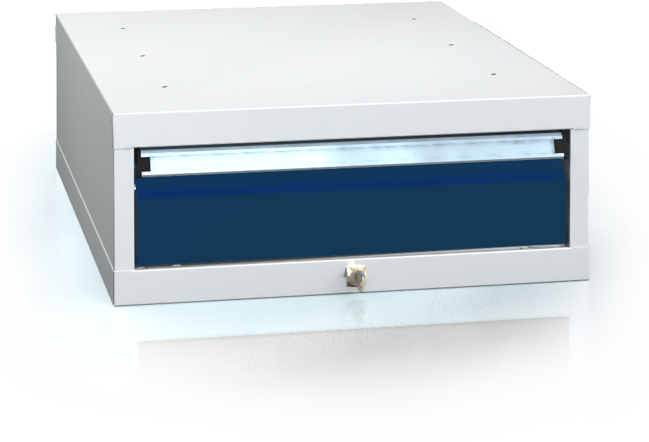 Závěsný kontejner pro pracovní stoly 218 x 555 x 600 - 1x zásuvka